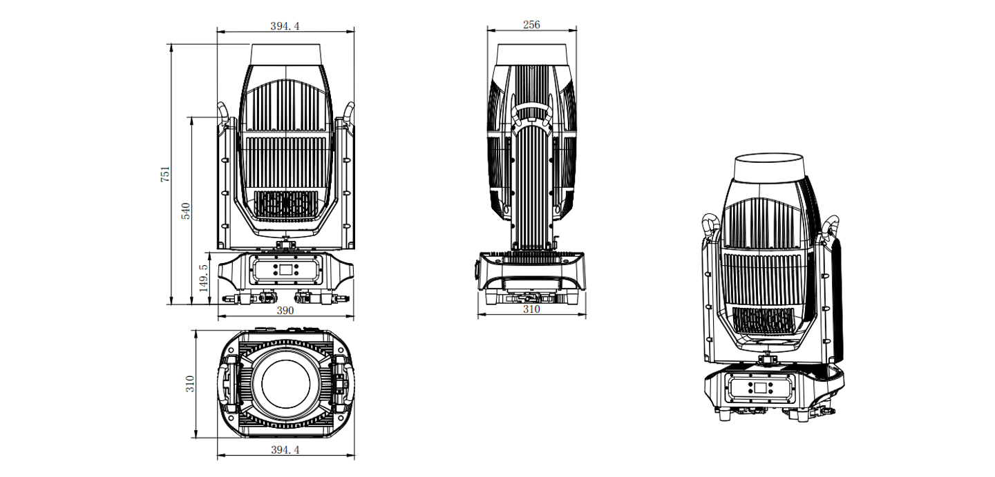 Cruiser-LED-700-BWS8